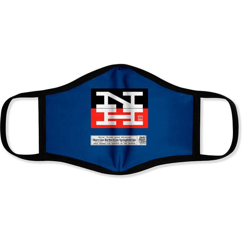 New Haven Railroad Logo Face Masks — Masques en tissu