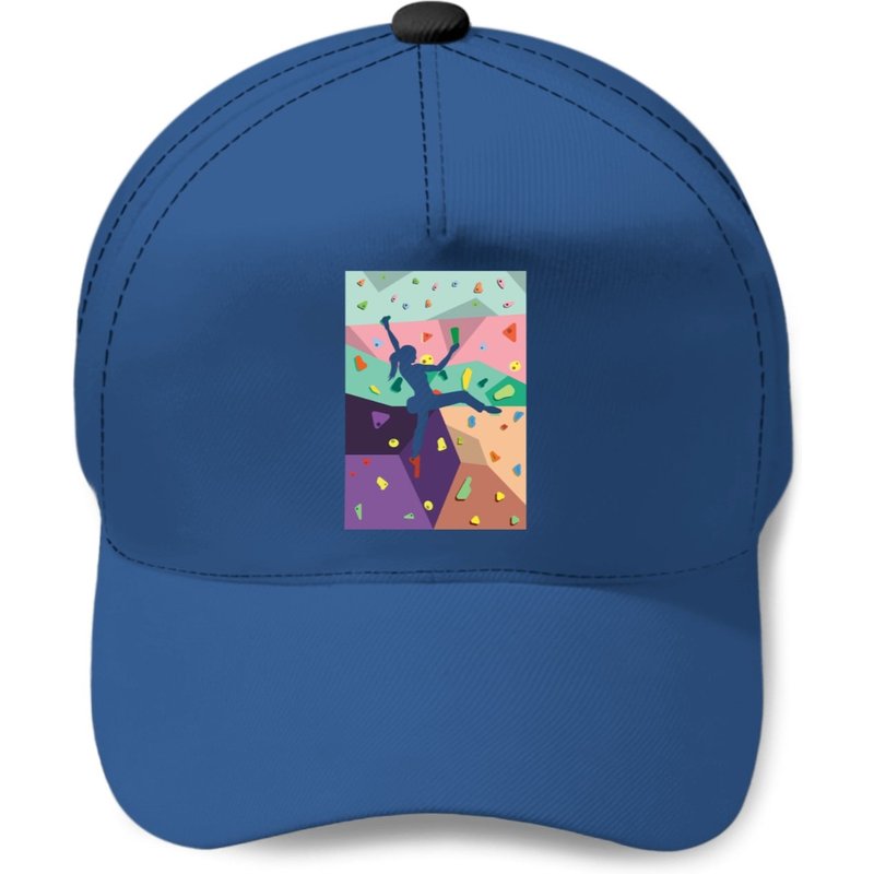 Wall Climbing Indoor Rock Climbers Graphic Gag Baseball Caps — Casquette de baseball