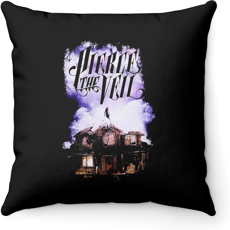 Vintage Pierce The Veil Collide With The Sky Unisex Throw Pillows — Decorative Cushions