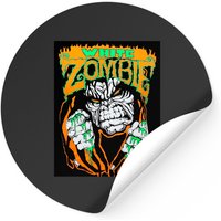 White Zombie Stickers