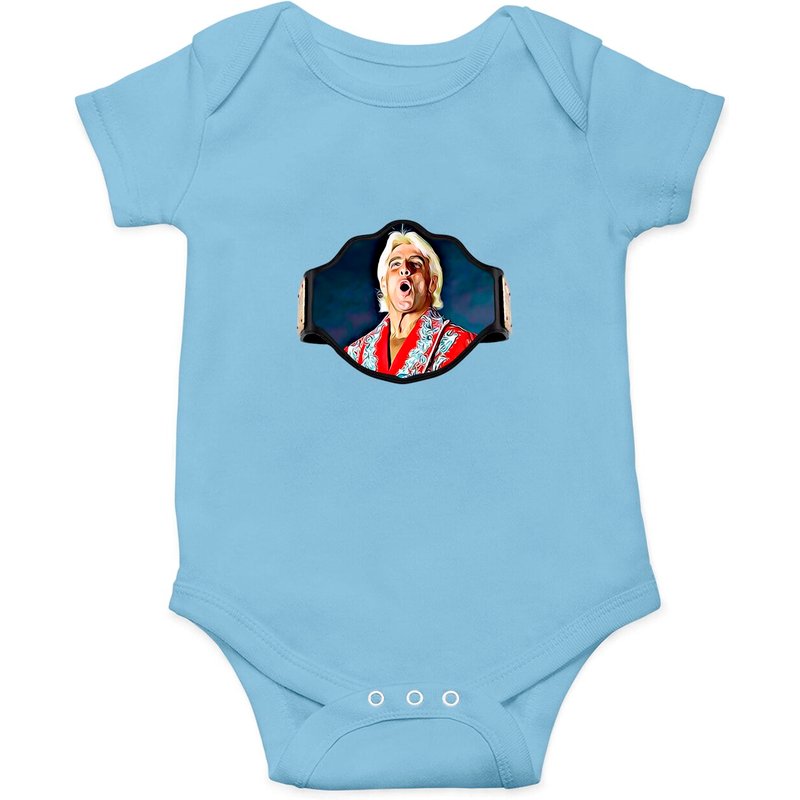 Nature Boy Championship Wrestling Belt - Ric Flair - Onesies — Bodys bébé