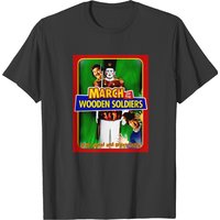 Laurel And Hardy March Of The Wooden Soldiers Print T-shirt T-shirts — T-shirts pour hommes