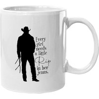 Every Girl Needs A Little Rip In Her Jeans Mugs — Mugs & Tumblers
