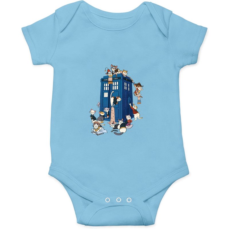 Doctor Cat - Doctor Who - Onesies — Bodys bébé