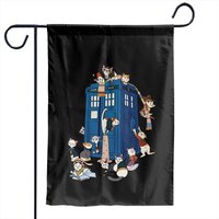 Doctor Cat - Doctor Who - Garden Flags