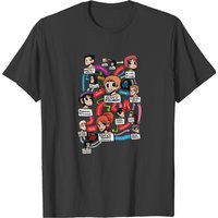 Scott Pilgrim Relationship Map Fitted Scoop T-shirt T-shirts