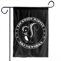 Lockheed Martin Skunkworks Military Gear Garden Flags — Decorative Flags