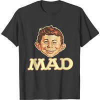 Mad Magazine Vintage Distressed T-shirt T-shirt T-shirts — Mens T Shirts