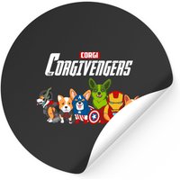 Corgivengers Corgi Stickers — Autocollants et stickers