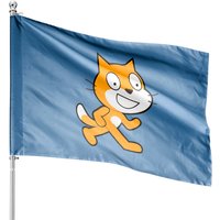 Official Scratch Logo Programming Language T Shirt House Flags