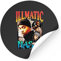 Vintage Nas Illmatic Stickers — Autocollants et stickers