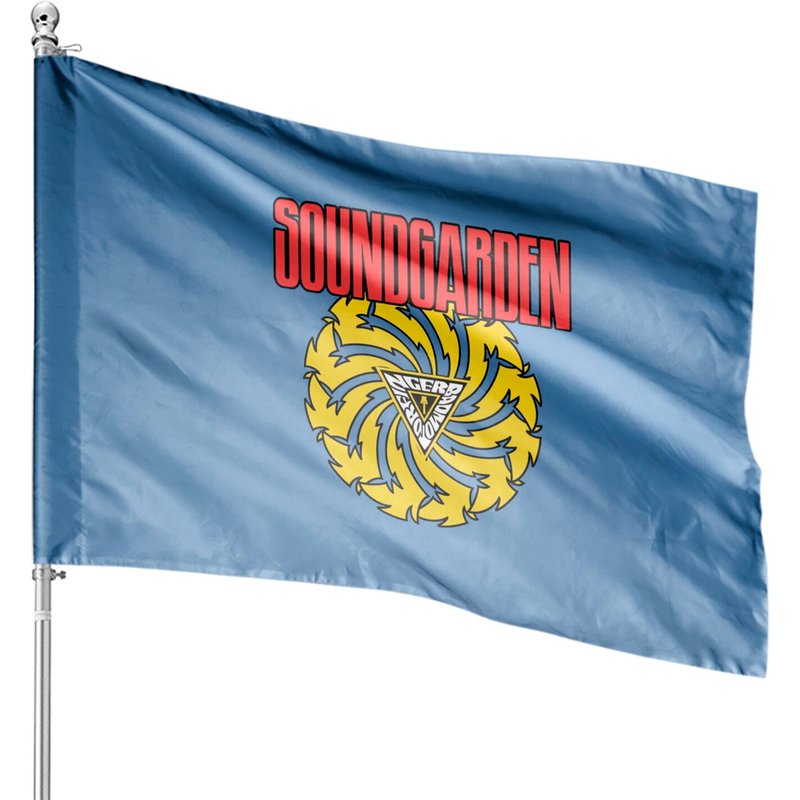Soundgarden Men's Bad Motor Finger House Flags — Decorative Flags