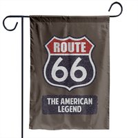 Route 66 Garden Flags — Drapeaux décoratifs