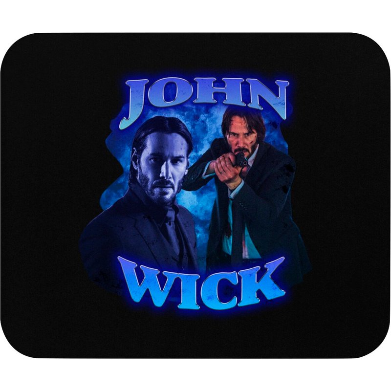 John Wick Vintage Mouse Pads — Mouse Pads & Desk Mats