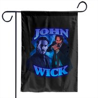 John Wick Vintage Garden Flags