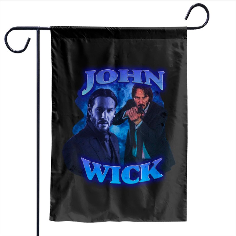 John Wick Vintage Garden Flags — Drapeaux décoratifs