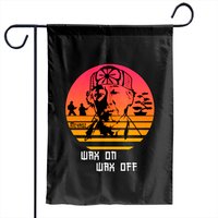 Wax On Wax Off. Garden Flags — Drapeaux décoratifs