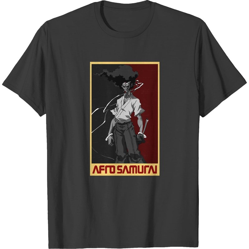 Afro Samurai T-shirt T-shirts — Mens T Shirts