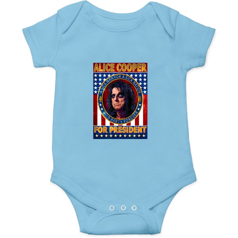 Alice Cooper - Alice Cooper For President Onesies — Bodys bébé