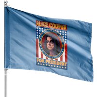 Alice Cooper - Alice Cooper For President House Flags — Drapeaux décoratifs