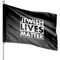 Jewish Lives Matter House Flags — Drapeaux décoratifs