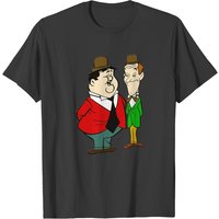 Laurel And Hardy Cartoon T-shirt T-shirts