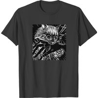 Cat Junji Ito Bite T-shirt T-shirts