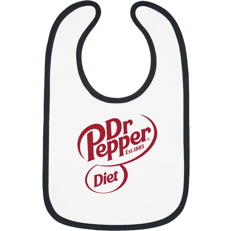 Dr Pepper Diet Bibs — Bavoirs