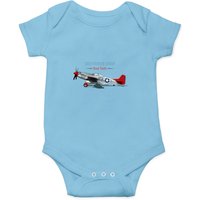 Red Tail P-51 Mustang Of The Tuskegee Air Onesies