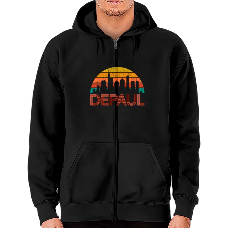 Show Your Depaul Pride! - Depaul University - Zip Hoodies