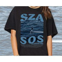 Vintage Sza Sos Shirt, Sza Printed Graphic Tee, Good Days Tee