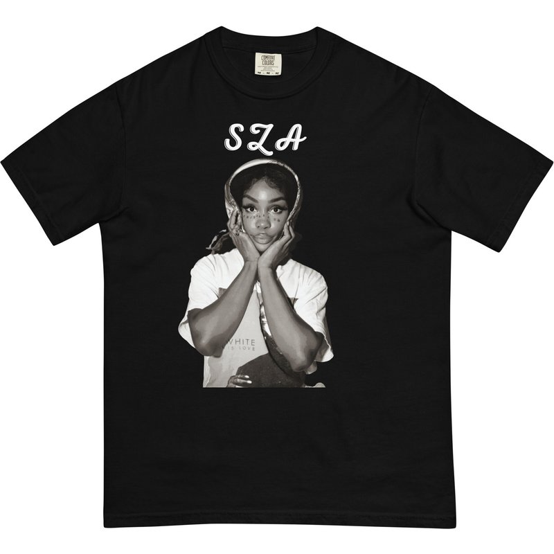 Sza Graphic Tee - Black