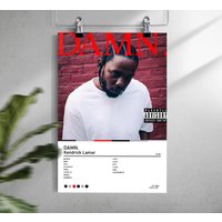 Kendrick Lamar Poster | Kendrick Lamar Damn Poster — Affiches et impressions