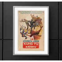 Kendrick Lamar - Kung Fu Kenny - Vertical Matte Posters — Posters & Prints