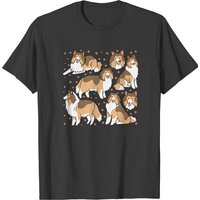 Rough Collie Rough Collie Illustration T-shirts