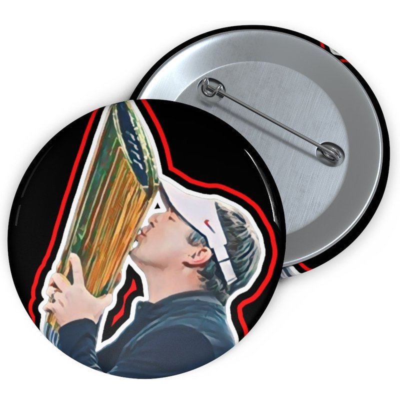 Uga Kirby National Champ Game Day Pin Button — Accessoires de mode