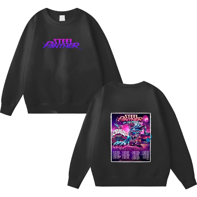 Steel Panther On The Prowl World Tour Sweatshirt, Steel Panther Band Gift Fan Sweatshirt — Sweats à capuche pour hommes