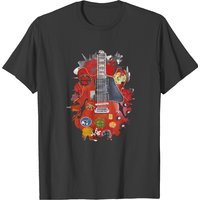 Alvin Lee Alvin Lee's Electric Guitar T-shirts — T-shirts pour hommes