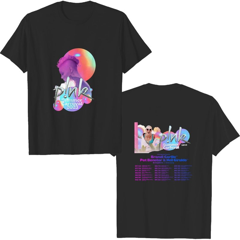 P!nk Summer Carnival Tour 2023 Unisex T-shirt, Summer Carnival Tour Shirt, Pink T-shirt