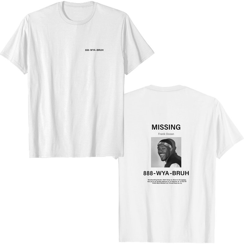 Missing Frank Ocean T-shirt — T-shirts pour hommes