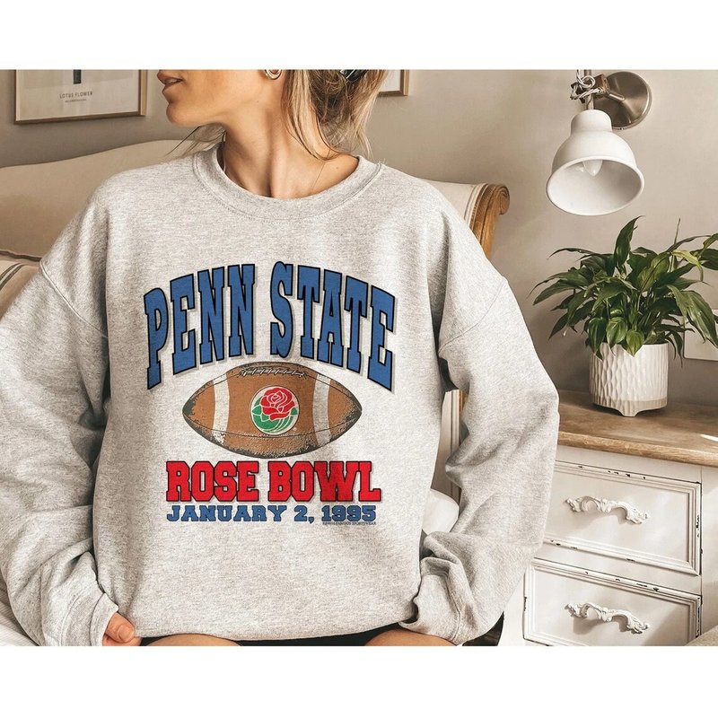 Vintage Penn State 1995 Rose Bowl Shirt, Penn State Rose Bowl — Sweats à capuche pour hommes