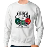 2022 Usc Trojans Vs Tulane Green Wave 2023 Cotton Bowl Matchup Sweatshirt — Sweats à capuche pour hommes