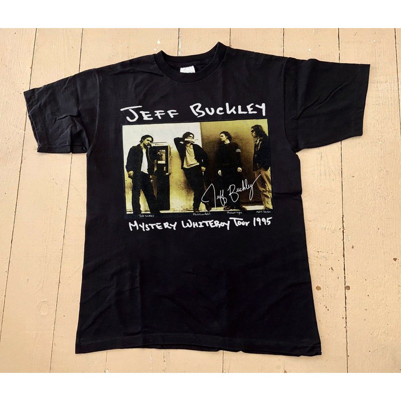 Jeff Buckley T-shirt, Jeff Buckley Mystery White Boy Tour 1995 T-shirt — T-shirts pour hommes