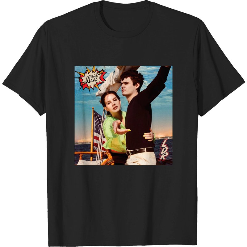 Norman Rockwell! / Nfr Lana Del Rey Album Cover - Unisex T-shirt — Mens T Shirts