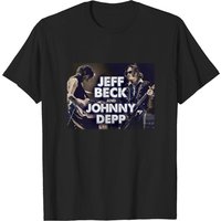 Jeff Beck And Johnny Depp 2022 Tour Shirt Vintage 90s Graphic North American Tour Shirt — Mens T Shirts