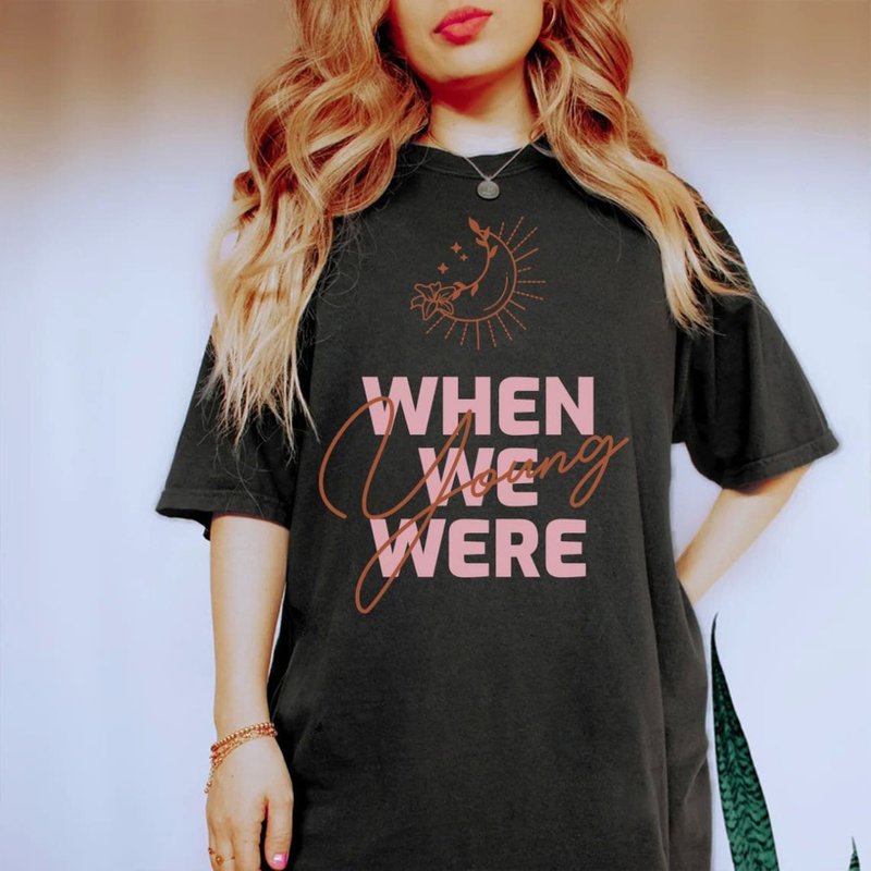 When We Were Young Shirt, Adele Shirt, 2023 Music Tour Shirt — T-shirts pour hommes