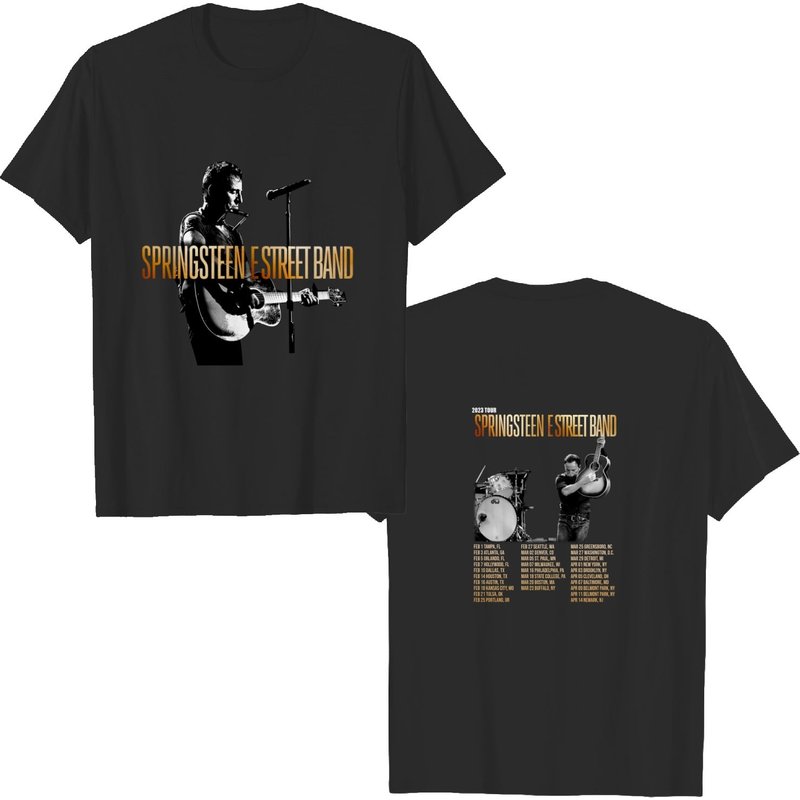 Bruce Springsteen And The E Street Band Tour Shirt — Mens T Shirts