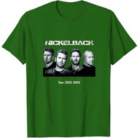 Nickelback Tour 2022 - 2023 Black T-shirt
