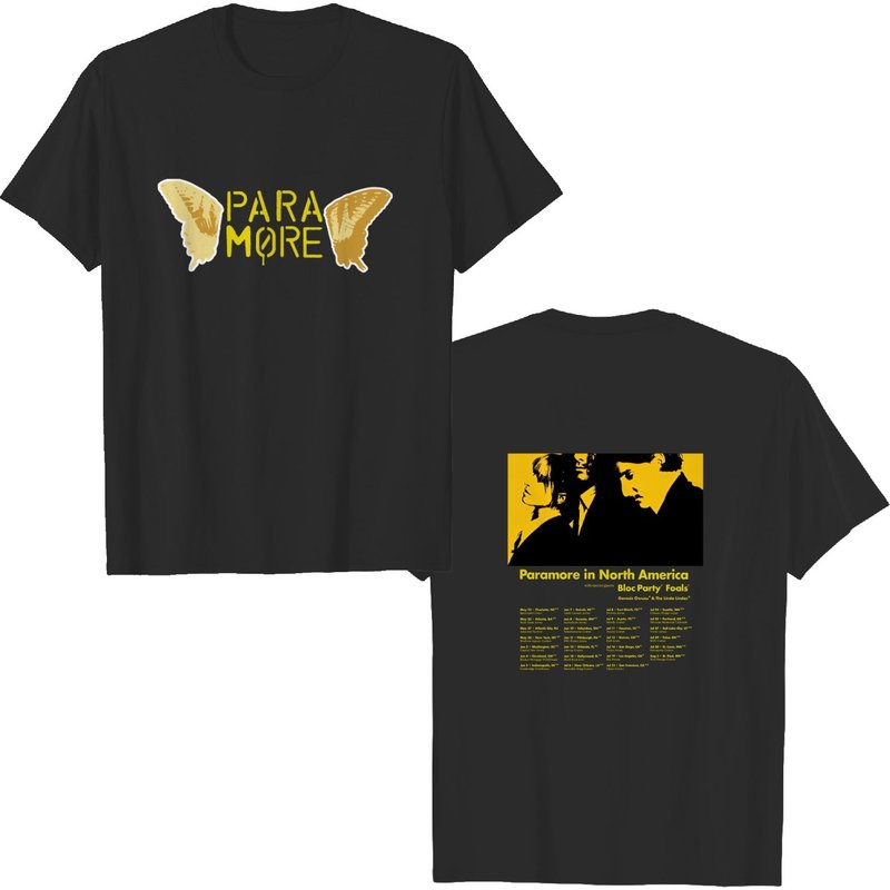 Paramore 2023 Tour T-shirt, Paramore In North America Tour Fan T Shirt — Mens T Shirts