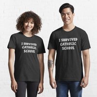 I Survived Catholic School Classic T-shirt
